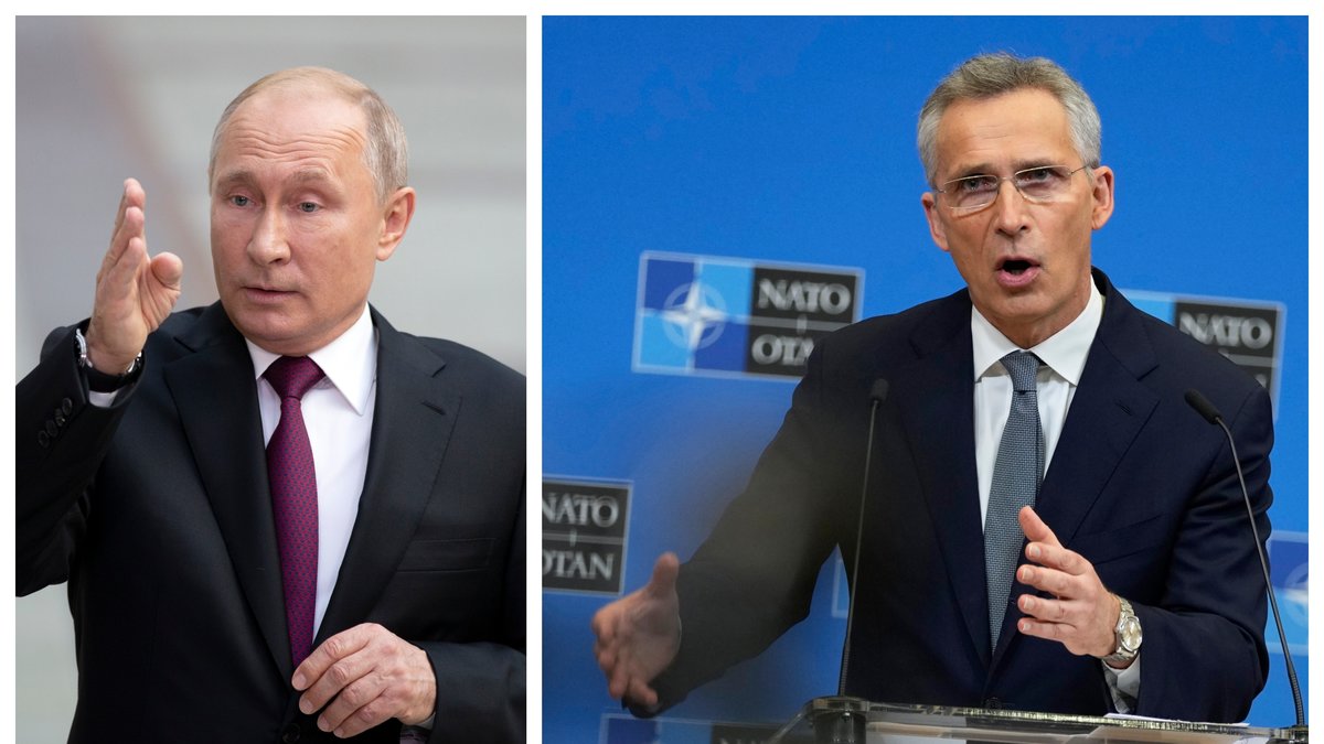 Nato, med generaldirektören Jens Stoltenberg, är försiktigt optimistiska vad gäller de ryska truppernas reträtt.